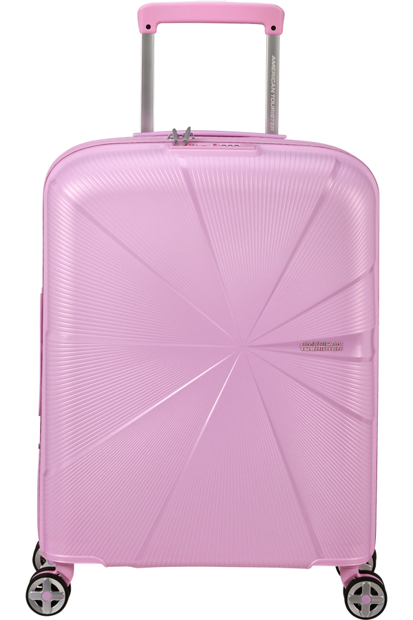 American Tourister StarVibe Spinner Expandable TSA 55cm  Metallic Pastel Lavender