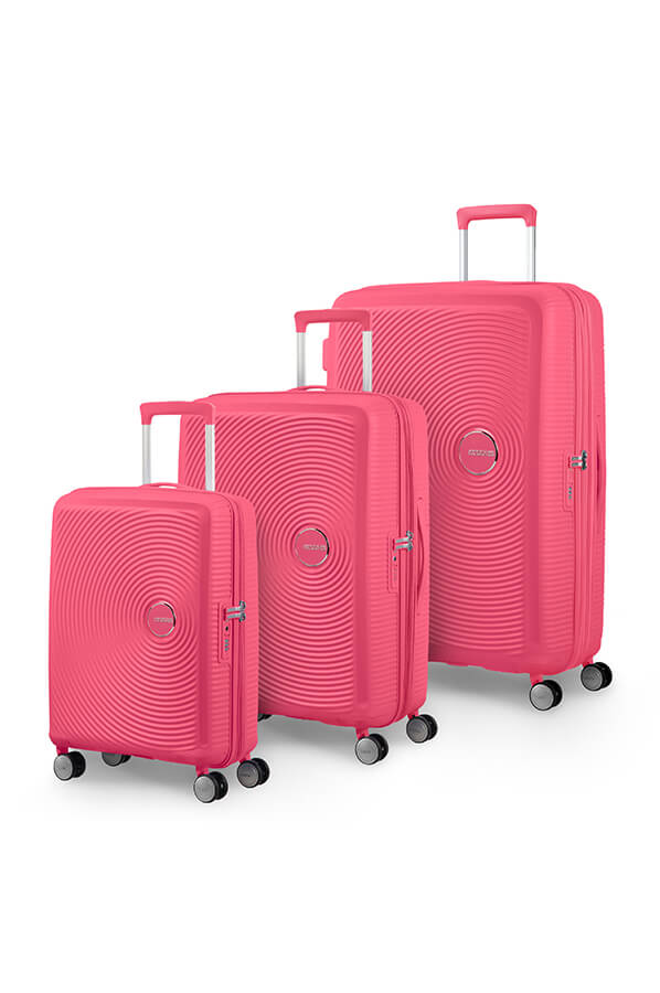 pink american tourister